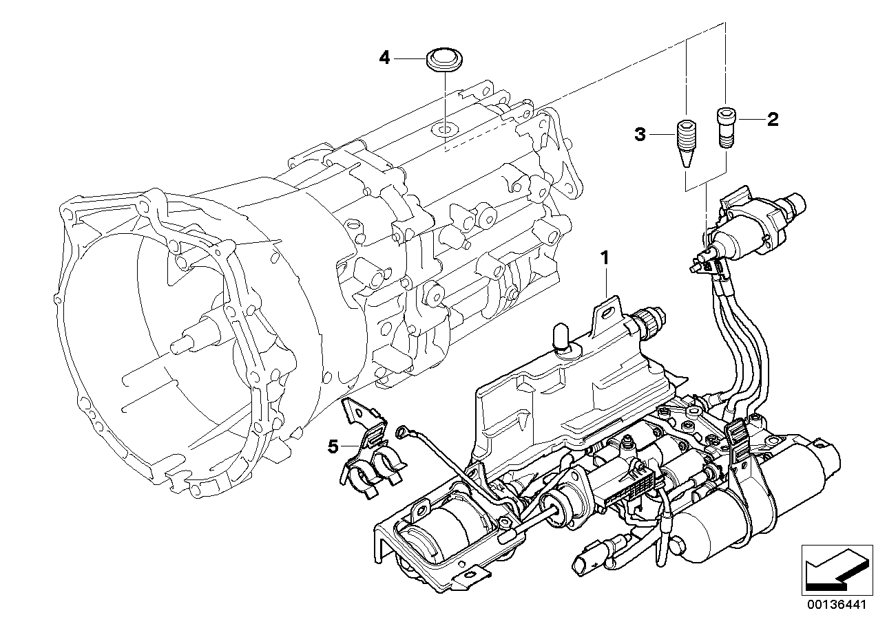 Genuine BMW 12527522653 E60 E63 E61 Plug-In Connection Bracket (Inc. 645Ci, 650i & 550i) | ML Performance EU EU Car Parts
