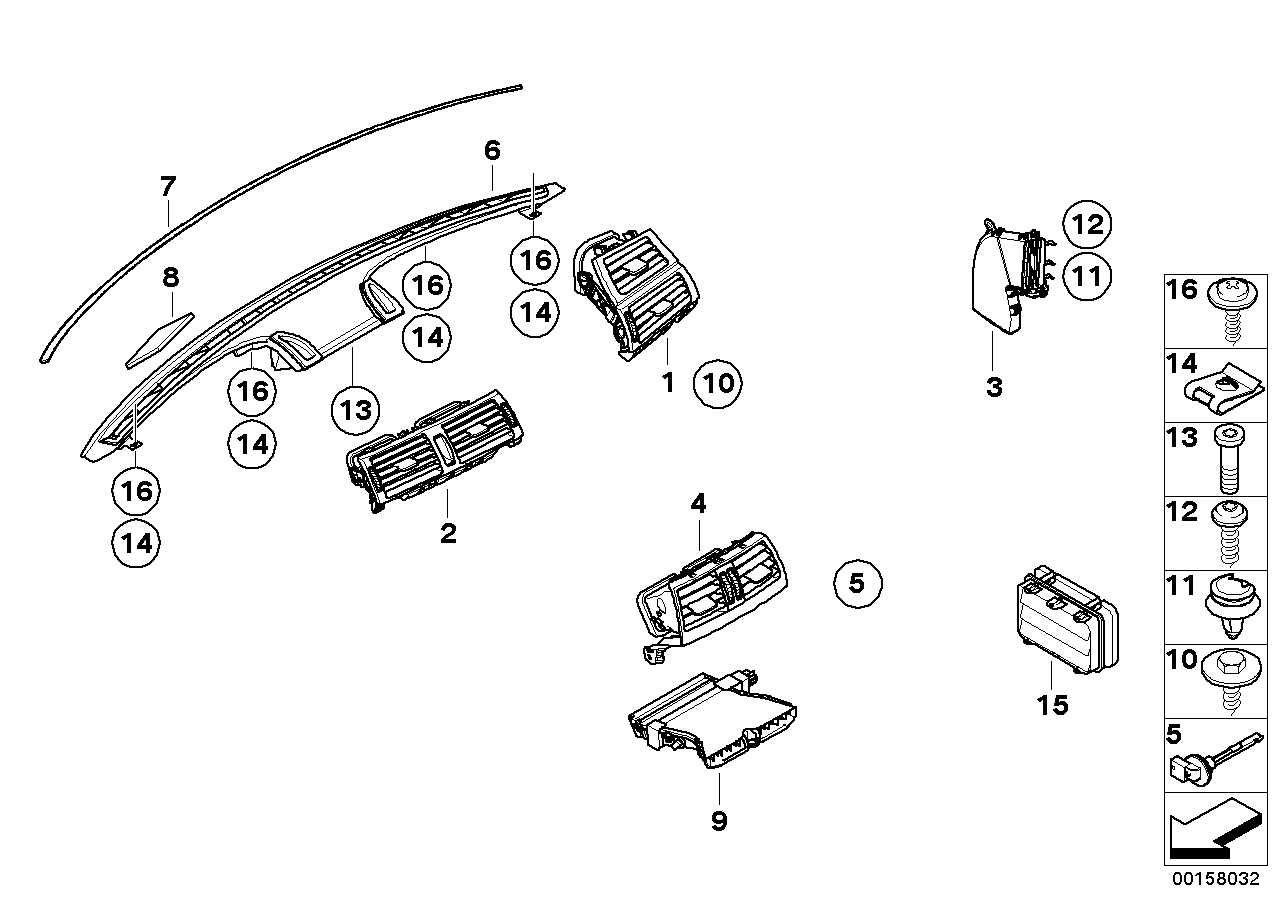 Genuine BMW 64129111025 E71 E72 Additional Heater, Electric, Left (Inc. X6) | ML Performance EU EU Car Parts