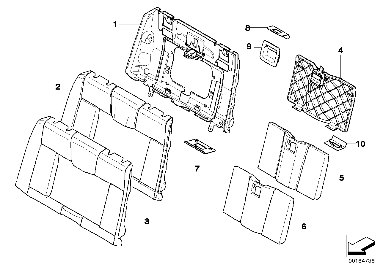 Genuine BMW 52209174498 E88 Covering Right (Inc. 118d, 120d & 120i) | ML Performance EU EU Car Parts
