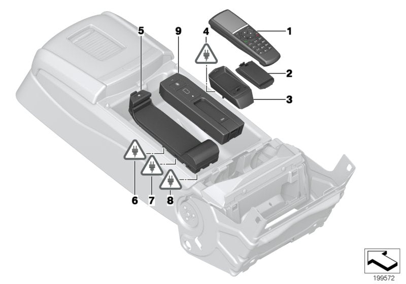 Genuine BMW 84109184812 Battery Cover With Battery (Inc. 730Li, 745Le & Hybrid 7L) | ML Performance EU EU Car Parts