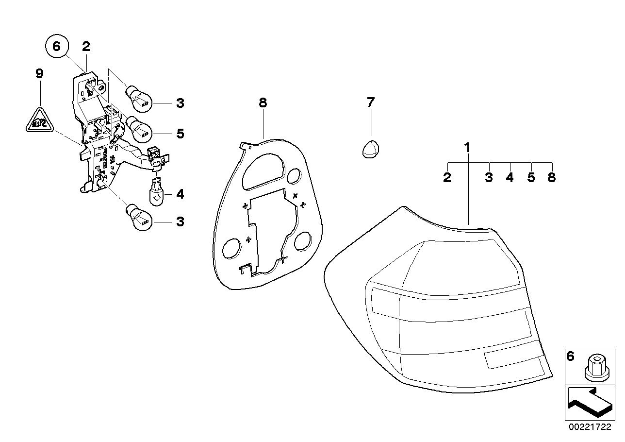 Genuine BMW 63217173556 G11 Rubber Buffer (Inc. 750Li, 530dX & 535dX) | ML Performance EU EU Car Parts