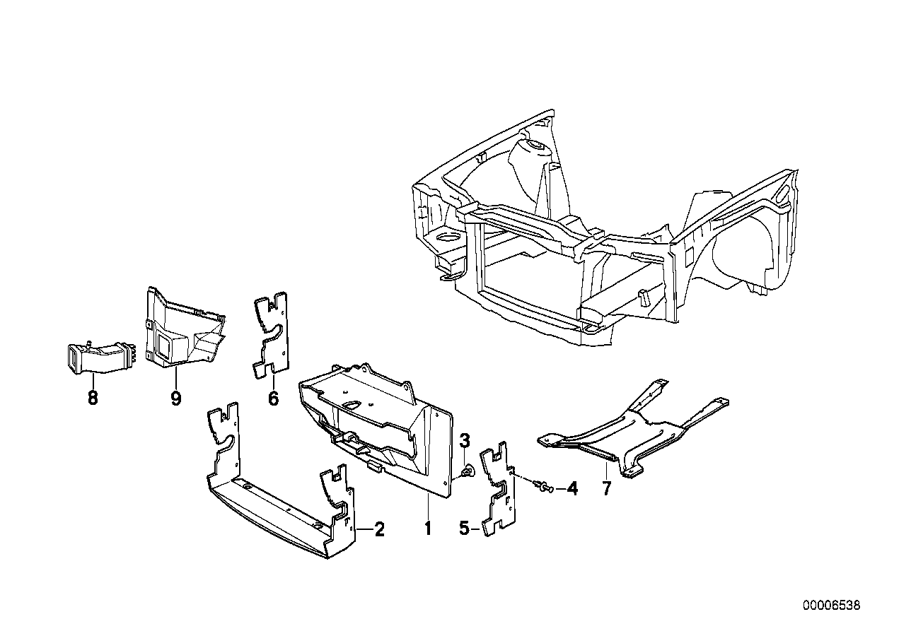 Genuine BMW 51711966577 E30 Air Intake Tube Left (Inc. 320is, 325ix & 325i) | ML Performance EU EU Car Parts
