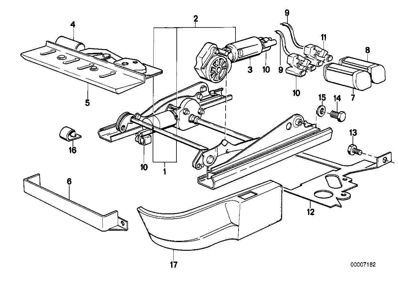 Genuine BMW 52101934603 E28 E24 Covering Outer Left NUTRIA (Inc. M5, 628CSi & 635CSi) | ML Performance EU EU Car Parts