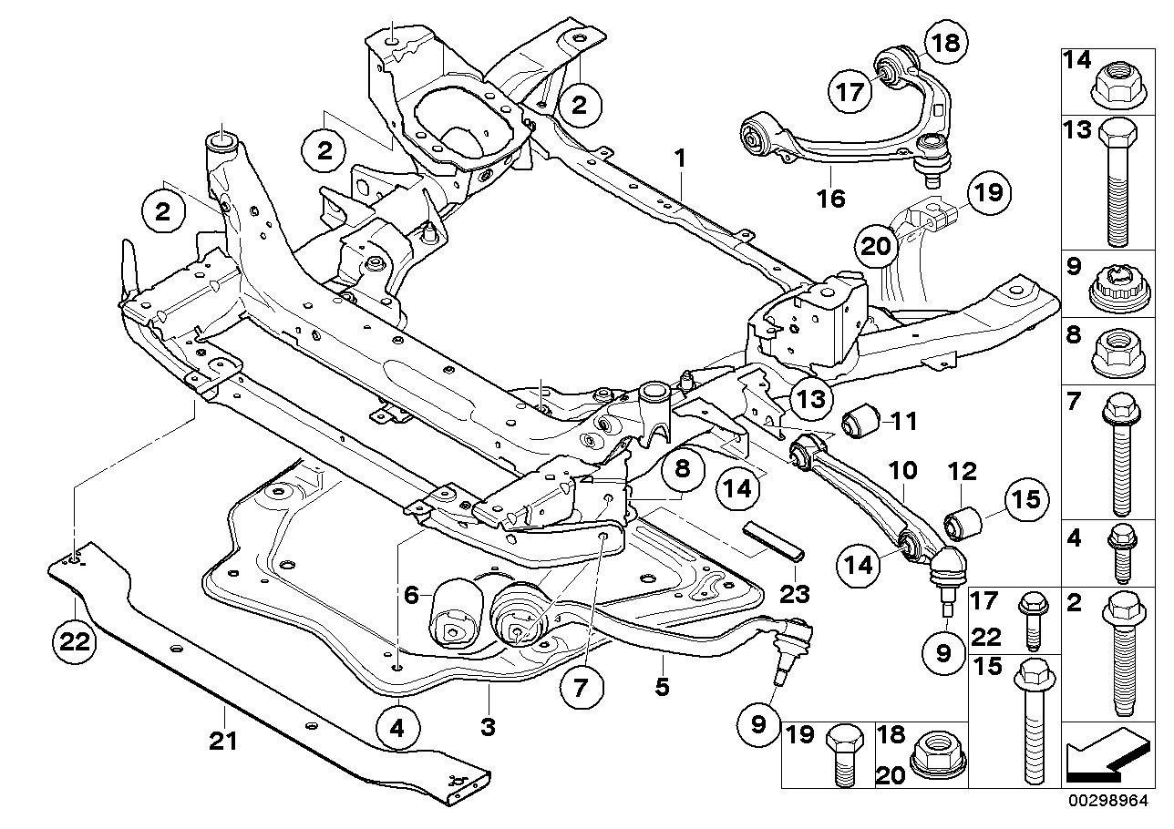 Genuine BMW 31106788727 E71 E72 E70 Reinforcement Plate (Inc. X6 & Hybrid X6) | ML Performance EU EU Car Parts