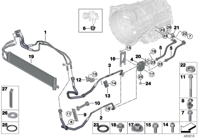 Genuine BMW 83318417329 Tools GEARBOX THERMO. (Inc. M235i Racing & M4 GT4) | ML Performance EU EU Car Parts