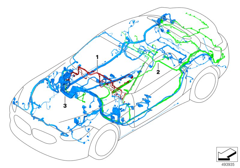 Genuine BMW 61112465507 G29 Main Wiring Harness, Duplicate (Inc. Z4 M40i, Z4 30i & Z4 20i) | ML Performance EU EU Car Parts