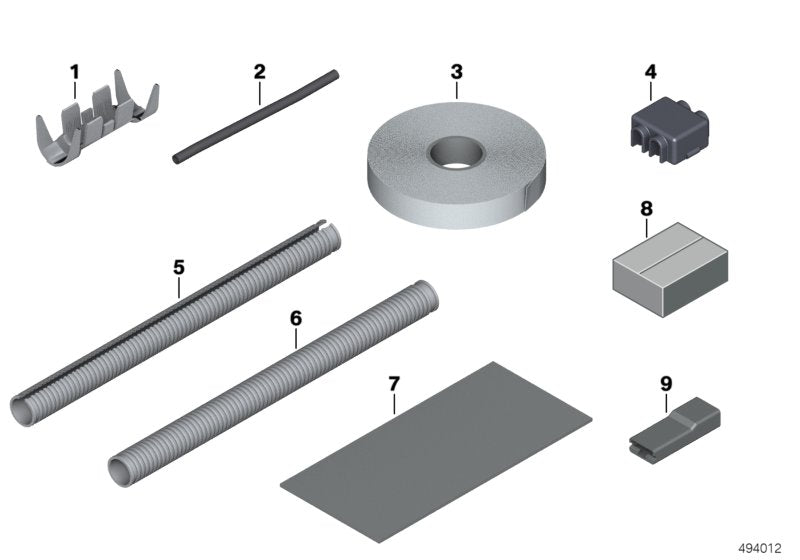 Genuine BMW 61131380991 E72 I12 E92 Insulating Tape Soft Pvc (Inc. X2 20d, 325td & Z3 1.9) | ML Performance EU EU Car Parts