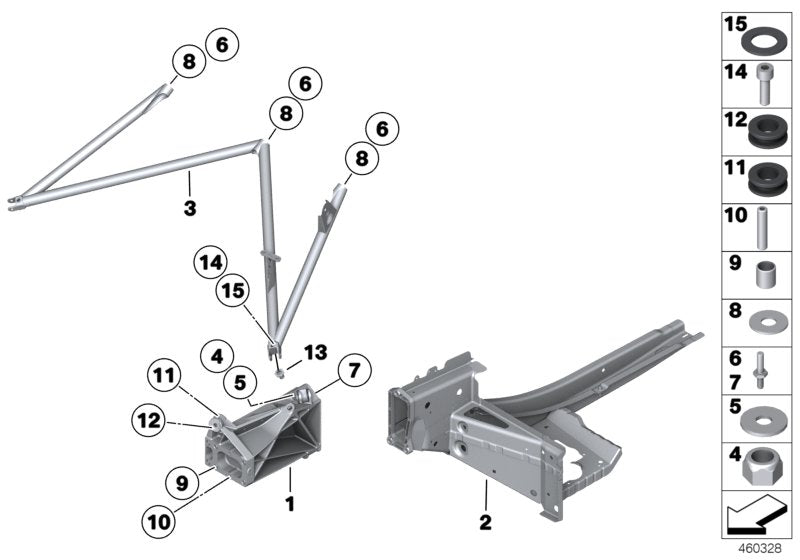 Genuine BMW 41728420196 Bushing, Inside (Inc. M6 GT3) | ML Performance EU EU Car Parts