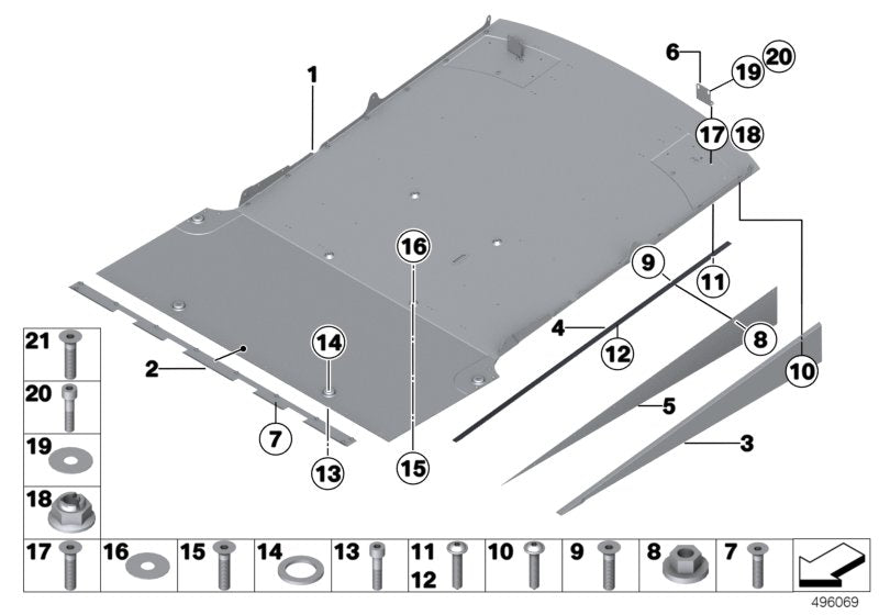 Genuine BMW 51628424434 Rear Diffusor (Inc. M6 GT3) | ML Performance EU EU Car Parts