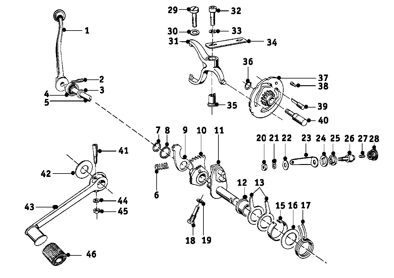 Genuine BMW 23311006158 Pin (Inc. R69, R67 & R50 S) | ML Performance EU EU Car Parts