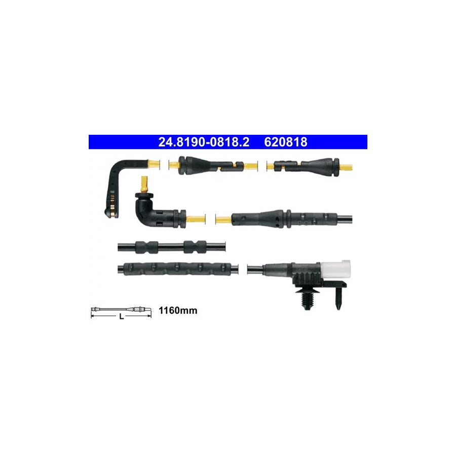 ATE 24.8190-0818.2 Brake Pad Wear Sensor