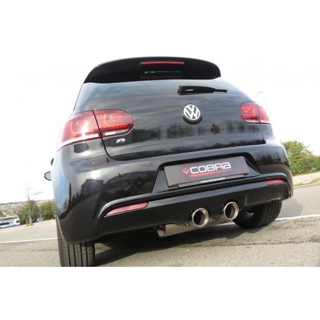 Cobra Exhaust VW Golf R (Mk6) 2.0 TSI (5K) (09-12) Cat Back Performance Exhaust