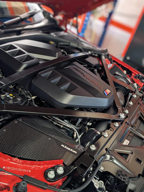 Ramair JSK-276-BK Performance Foam Induction Kit for With Carbon Lid to fit BMW M2 M3 M4 3.0T S58