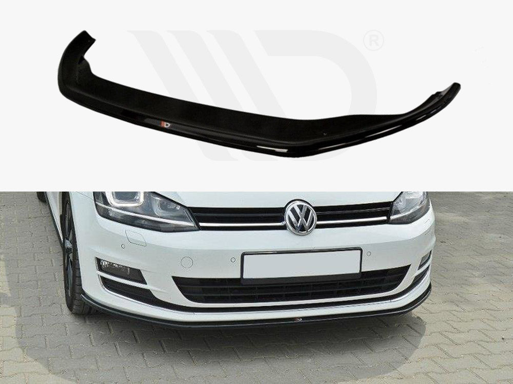 Maxton Design VW-GO-7-C-FD1T Front Splitter VW Golf MK7 | ML Performance EU Car Parts