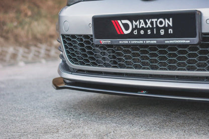 Maxton Design Volkswagen Golf GTI MK7 Front Splitter V.2