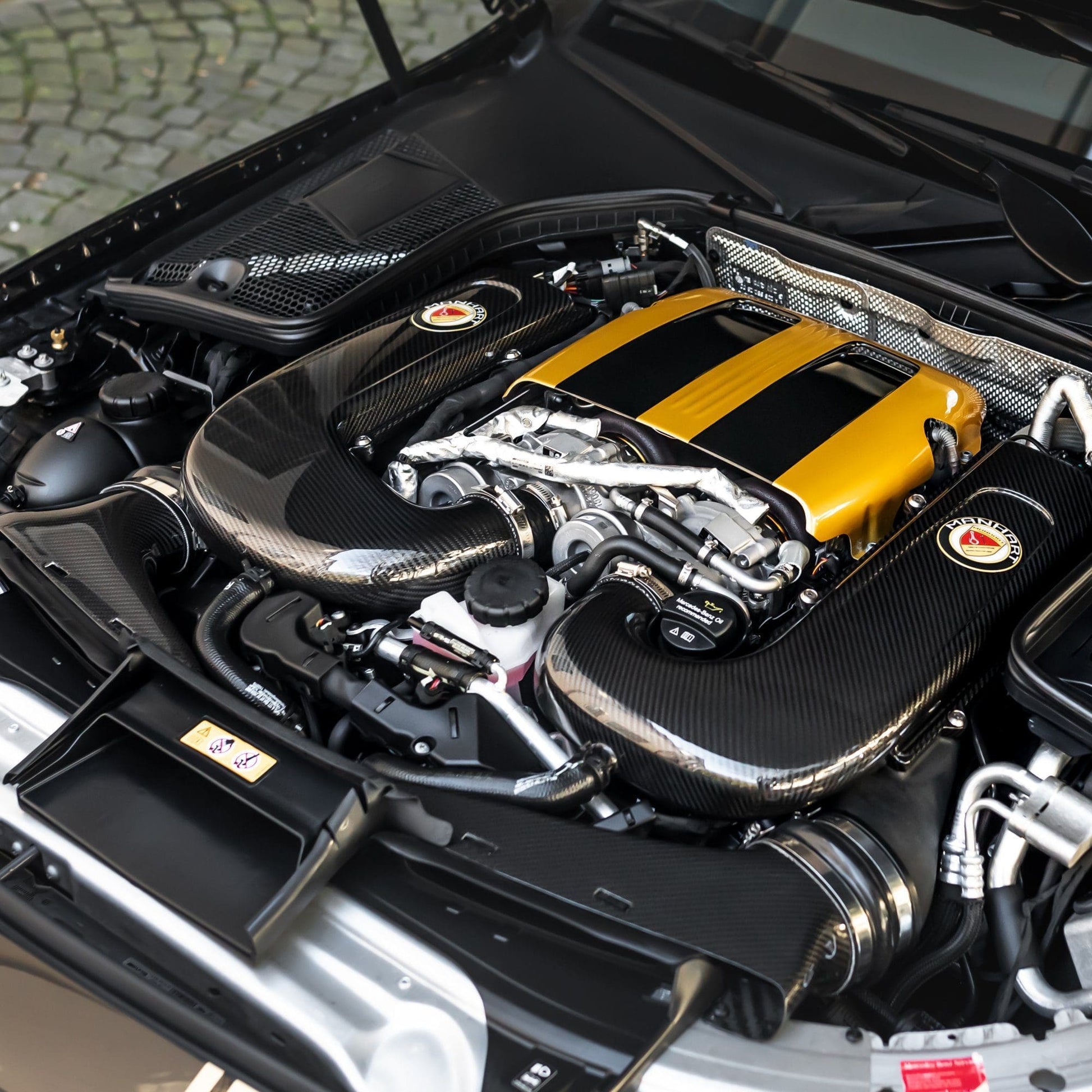 MANHART MH3C6311100 CARBON AIR INTAKE FOR MERCEDES-AMG C 63 (S)