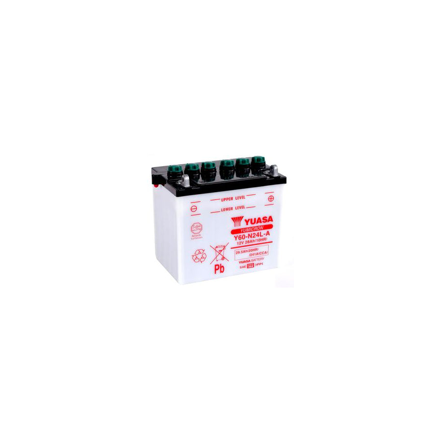 Yuasa Y60-N24L-A Motorcycle Battery | ML Performance EU Car Parts