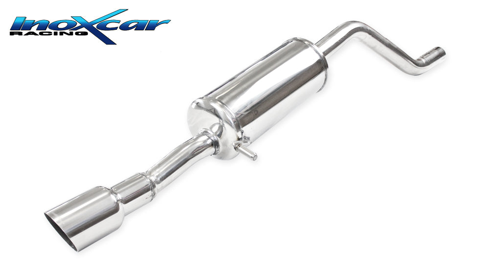 InoXcar PE208.13.90R PEUGEOT 208 MK2 1.2 (75cv) Rear Silencer With End Pipe Diam. 90 Racing 1 | ML Performance EU Car Parts