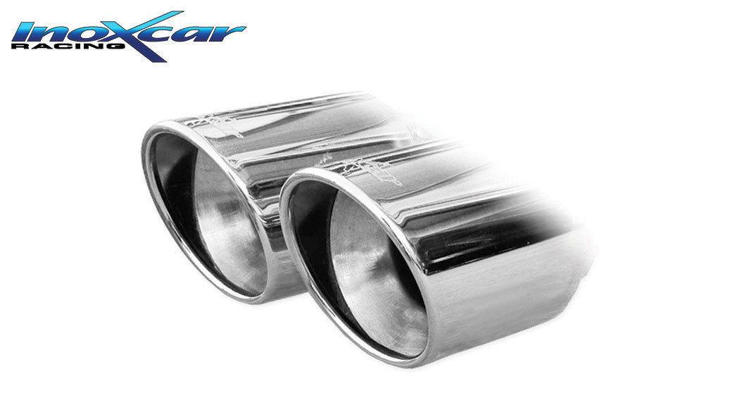 InoXcar AUA1.18.XR Audi A1 GB 40TFSI 2.0T Rear Silencer With End Pipe 2 X Diam. 70 X-Race 1 | ML Performance EU Car Parts