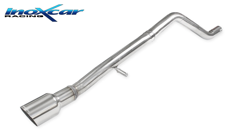 InoXcar PE208.14.90R PEUGEOT 208 MK2 1.2 (75cv) Rear Without Silencer With End Pipe Diam. 90 Racing 1 | ML Performance US Car Parts