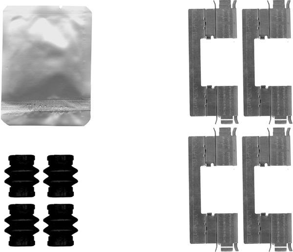 TEXTAR 82548100 Brake Pad Fitting Kit