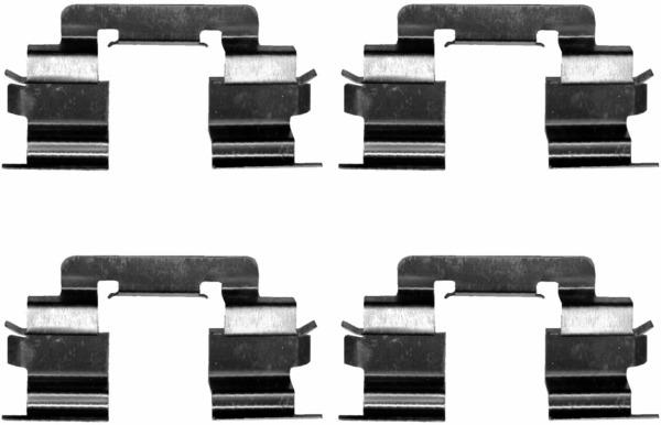 TEXTAR 82058700 Brake Pad Fitting Kit