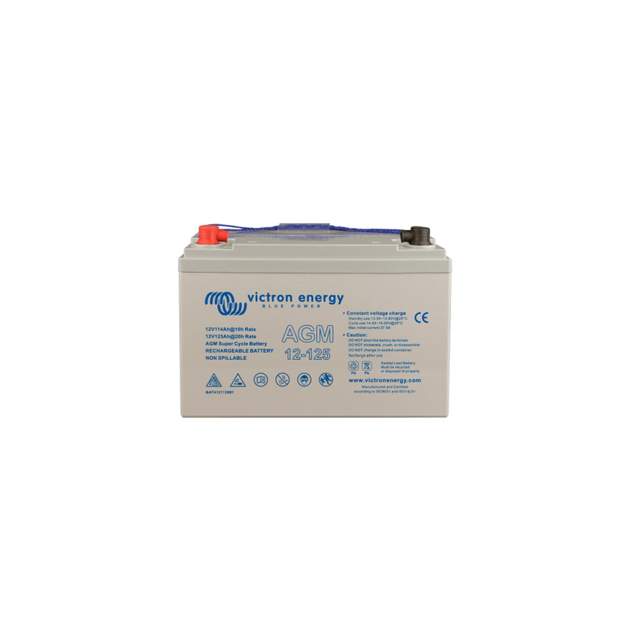 Victron Energy AGM Super Cycle Battery 12V 125Ah (M8) - BAT412112081 | ML Performance EU Car Parts
