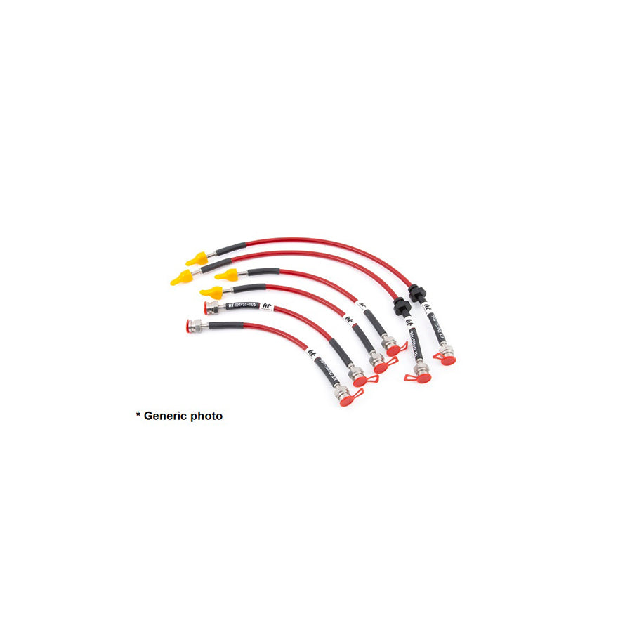 Forge HT-FIA-6-029-A Fiat 500 Abarth Brake Lines | ML Performance EU Car Parts