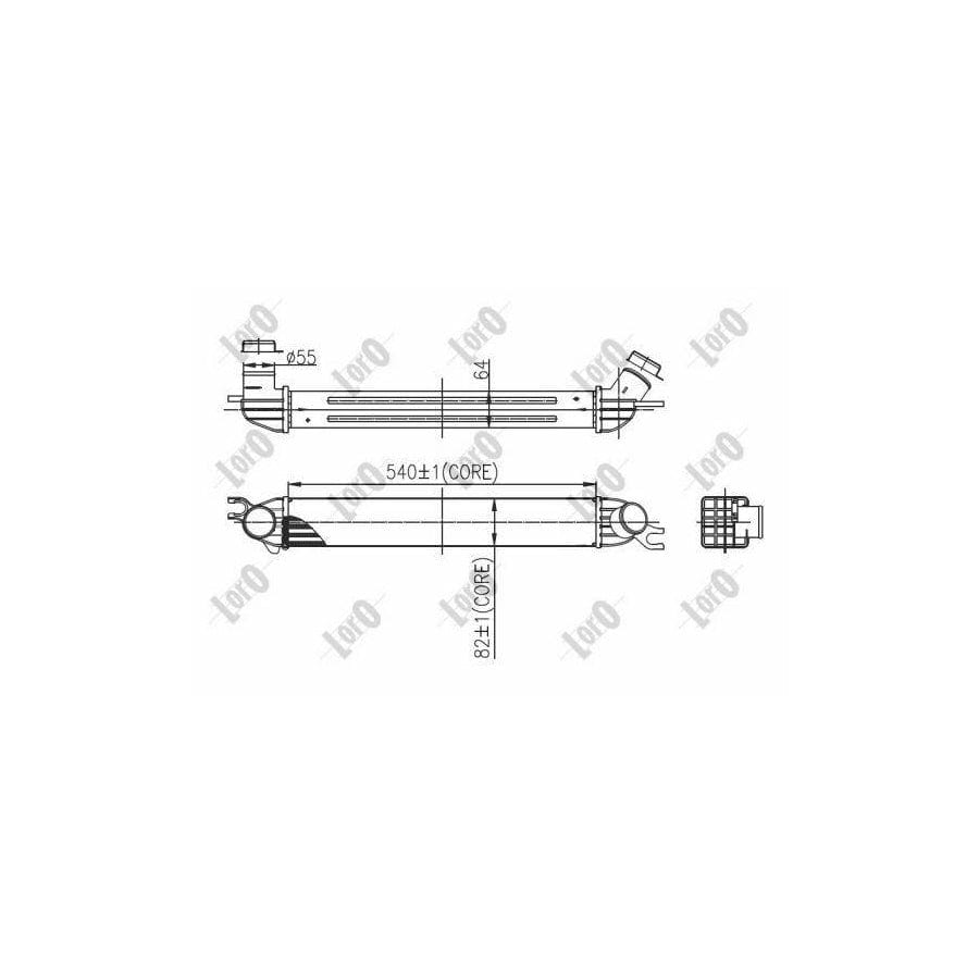 Abakus 0320180001 Intercooler | ML Performance EU