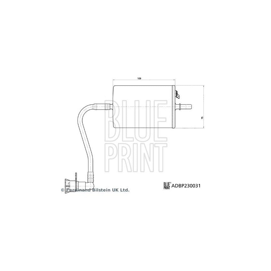 Blue Print ADBP230031 Fuel Filter