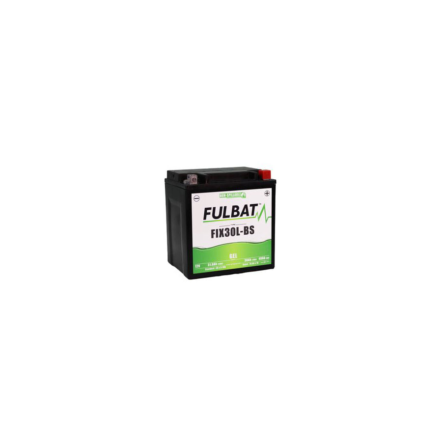 FIX30L-BS GEL Fulbat Motorcycle Battery | ML Performance EU Car Parts