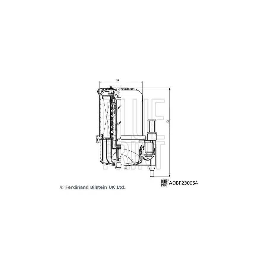 Blue Print ADBP230054 Fuel Filter