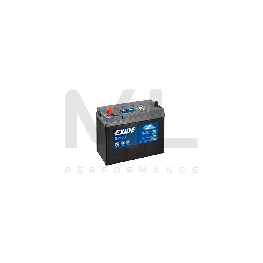 Exide Excel Car Battery 155 - 3 Year Guarantee | ML Performance EU Car Parts
