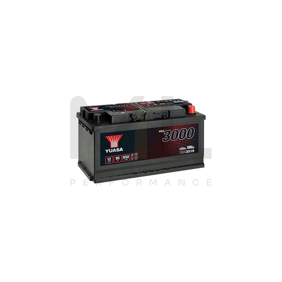 Yuasa YBX3019 12v 95Ah SMF Battery | ML Performance EU Car Parts