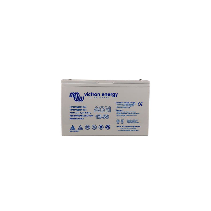 Victron Energy AGM Super Cycle Battery 12V 38Ah (M5) - BAT412038081 | ML Performance EU Car Parts
