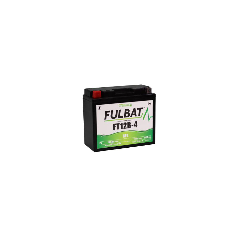 FT12B-4 GEL Fulbat Motorcycle Battery YT12B-4 | ML Performance EU Car Parts