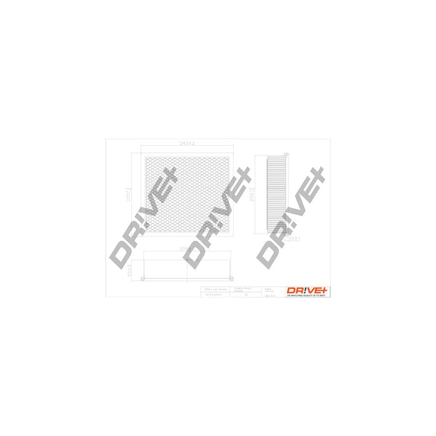 Dr!ve+ DP1110.10.0571 Air Filter | ML Performance EU Car Parts