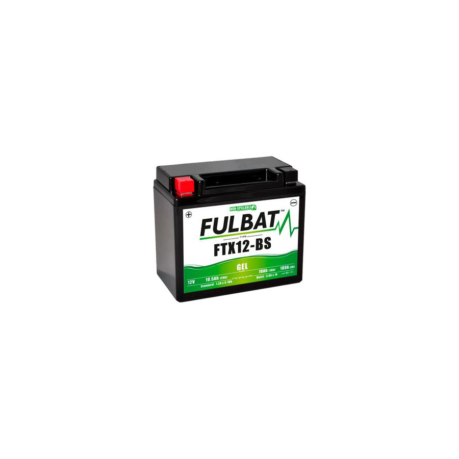 FTX12-BS GEL Fulbat Motorcycle Battery | ML Performance EU Car Parts
