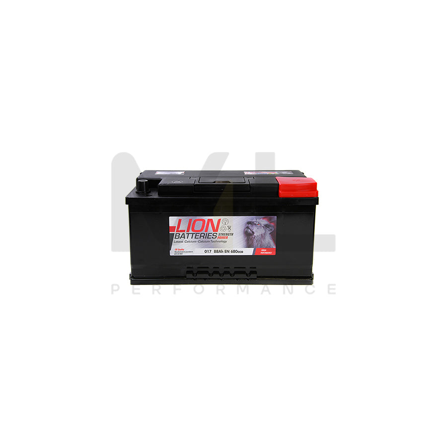 Lion 017 Car Battery - 3 Year Guarantee | ML Performance EU Car Parts