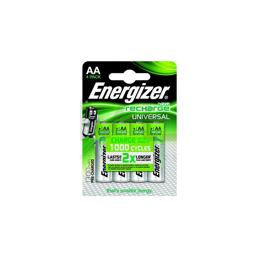 ENERGIZER AA (HR6), Universal E300322100 Battery 1.2V, 1300mAh, standard, 4 | ML Performance Car Parts