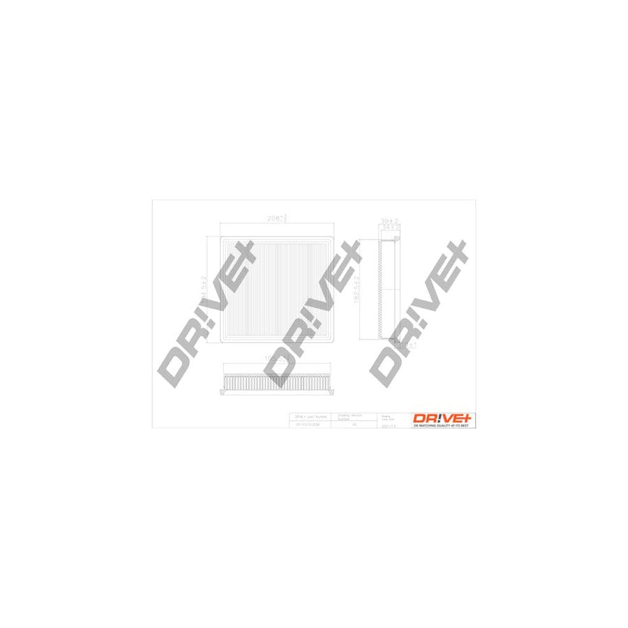 Dr!ve+ DP1110.10.0556 Air Filter | ML Performance EU Car Parts