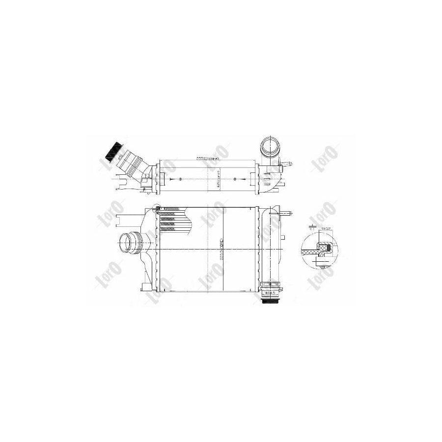 Abakus 0100180005 Intercooler | ML Performance EU