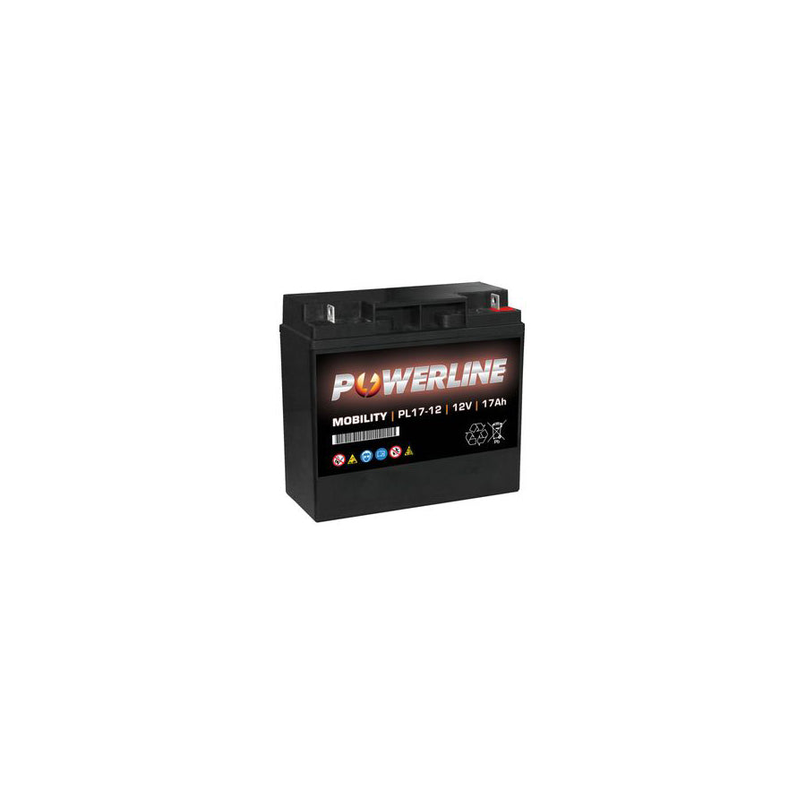 PL17-12 Powerline Mobility Battery 12V 17Ah | ML Performance EU Car Parts