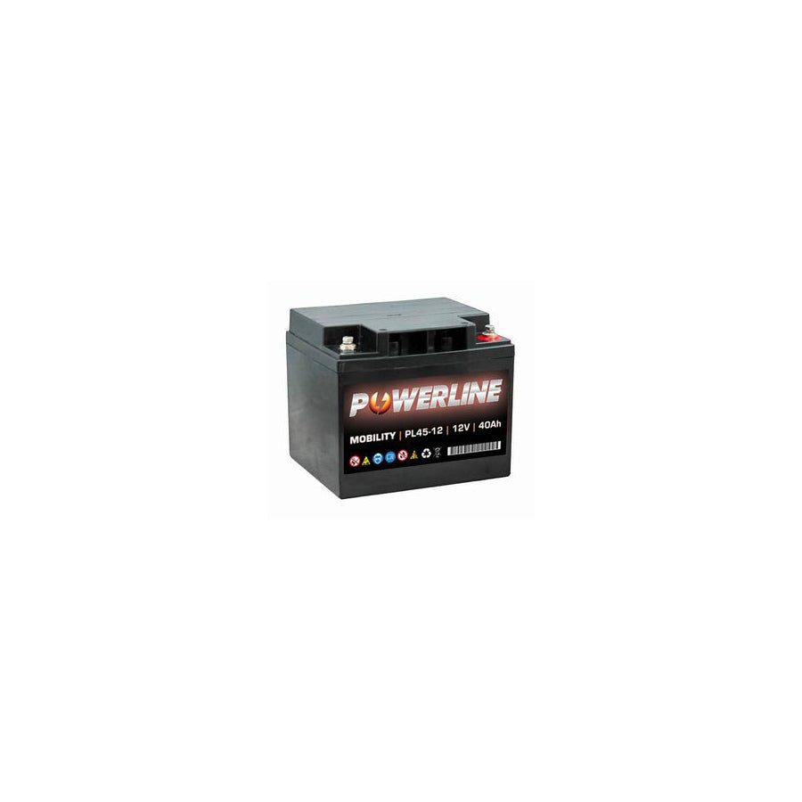 PL45-12 Powerline Mobility Battery 12V 40Ah | ML Performance EU Car Parts