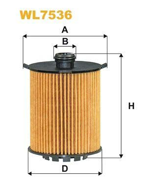 WIX Filters WL7536 Oil Filter