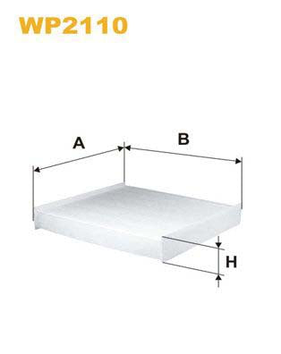 WIX Filters WP2110 Pollen Filter