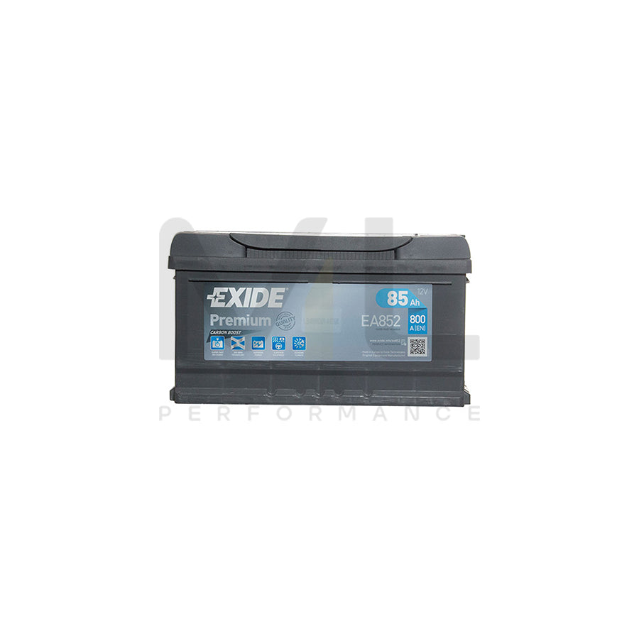 Exide Premium 110 Car Battery (85Ah) - 5 Year Guarantee | ML Performance EU Car Parts