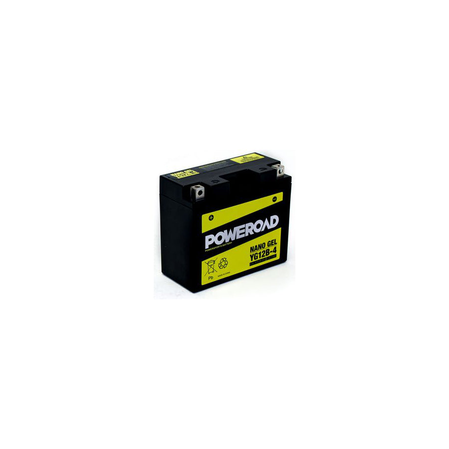 YG12B-4 GEL Poweroad Motorcycle Battery | ML Performance EU Car Parts