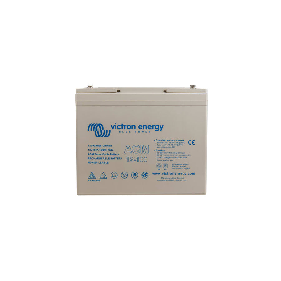 Victron Energy AGM Super Cycle Battery 12V 100Ah (M6) - BAT412110081 | ML Performance EU Car Parts
