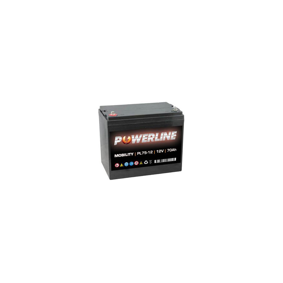 PL75-12 Powerline Mobility Battery 12V 70Ah | ML Performance EU Car Parts